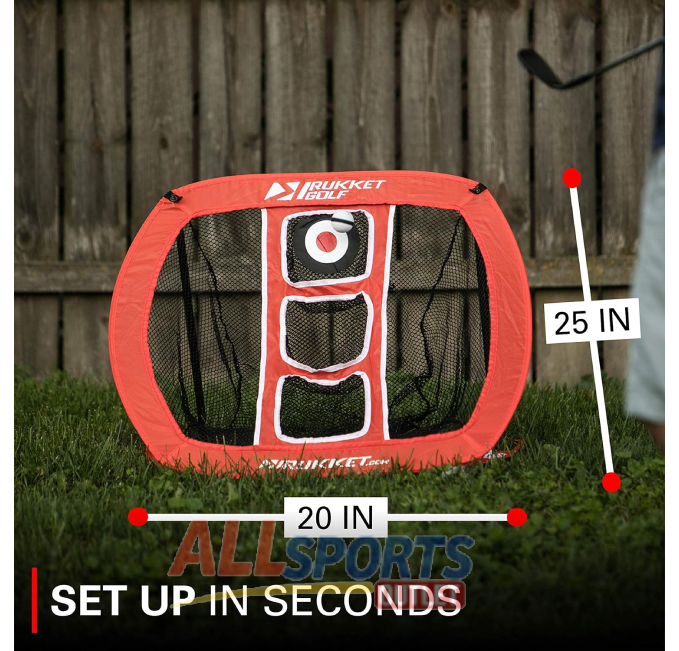 Rukket Sports Pop Up Golf Chipping Net for Practice at All Sports Outlet