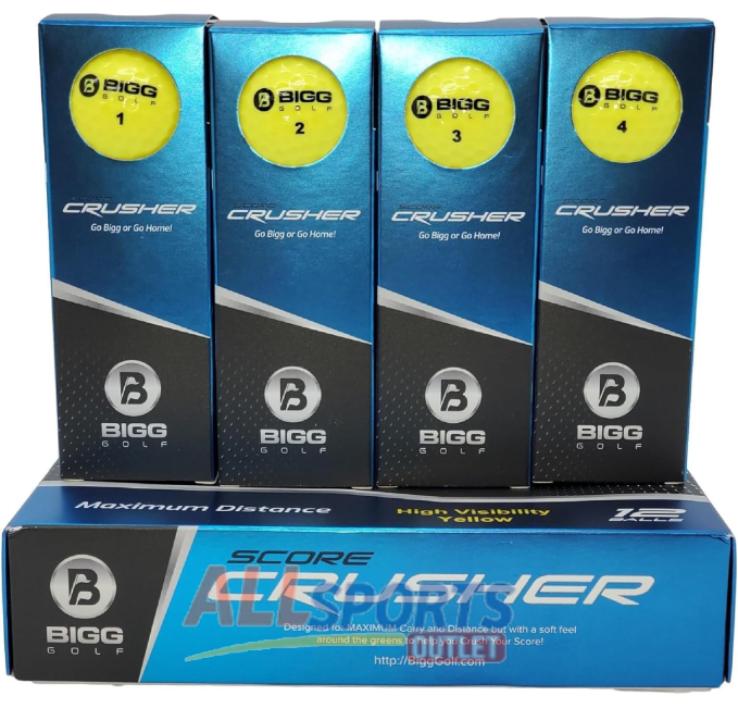 Score Crusher Distance Golf Balls for Maximum Distance and Accuracy