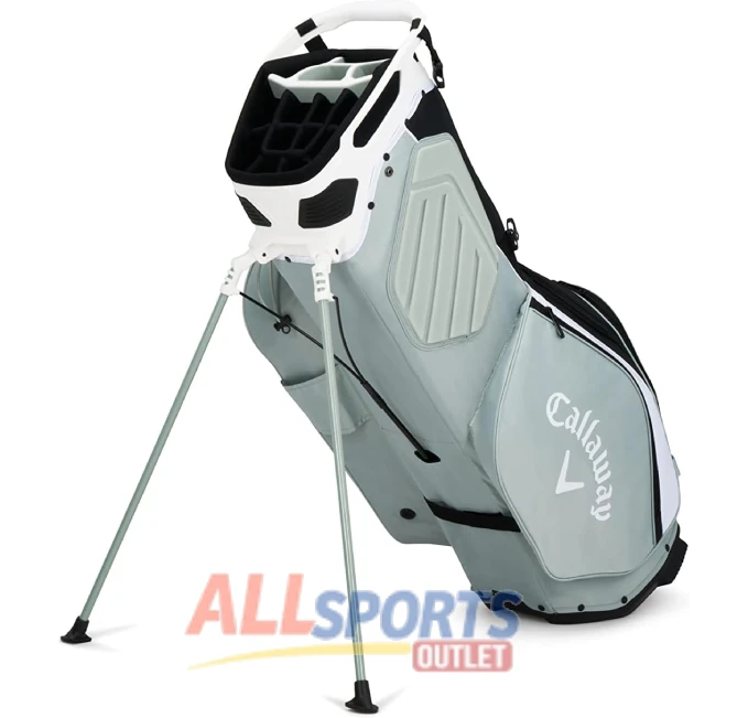 Callaway Fairway 14 Golf Bag Black White Sage with 14 Dividers for Club Organization