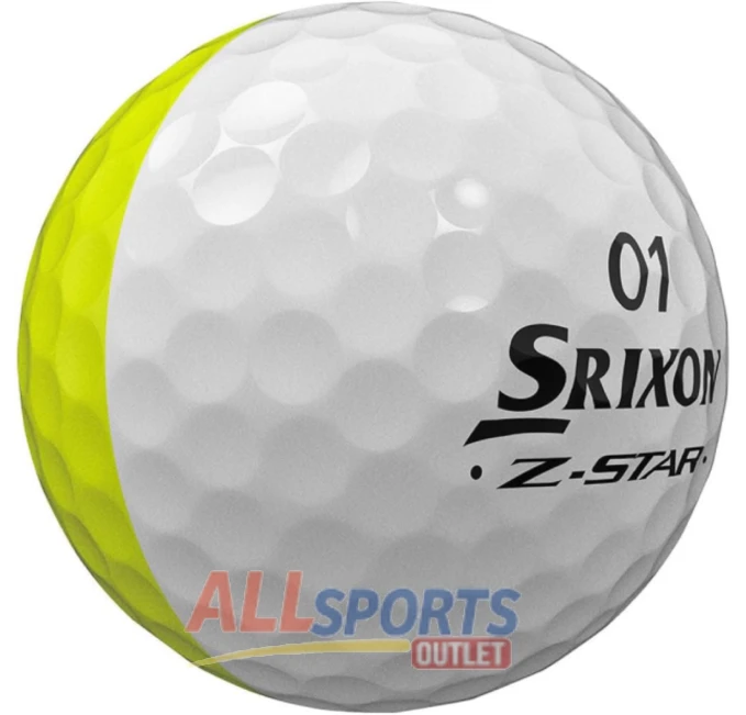 Srixon Z-Star Divide 8 Golf Balls featuring enhanced spin and control, available at All Sports Outlet.