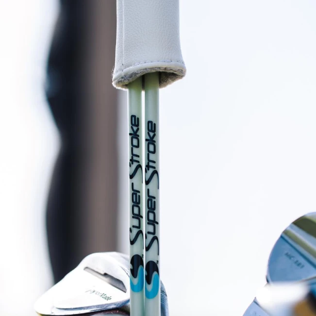 "SuperStroke golf alignment sticks set for swing training and shot accuracy available at All Sports Outlet."