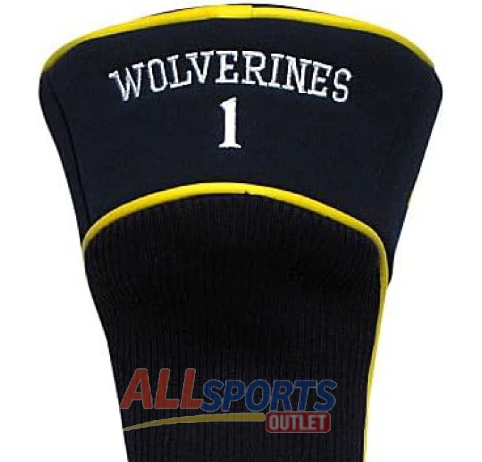 Team Golf NCAA Numbered 1 3 X Headcovers for Drivers Fairway Clubs