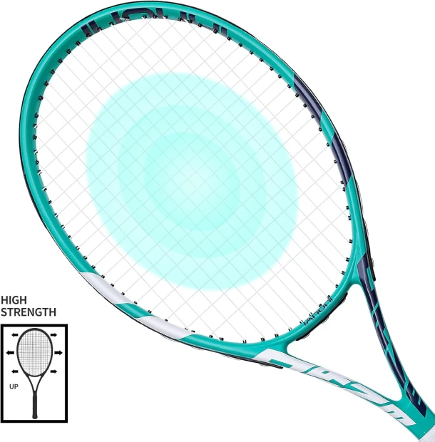 Tennis Rackets Pre-Strung 27 Inch Adult Set with Grips from All Sports Outlet