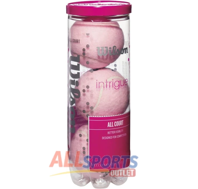 WILSON Sporting Goods Intrigue Tennis Balls for Consistent Play at All Sports Outlet