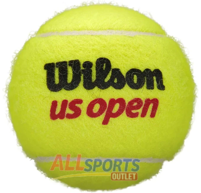 WILSON US Open Tennis Balls 3 Balls Pack at All Sports Outlet