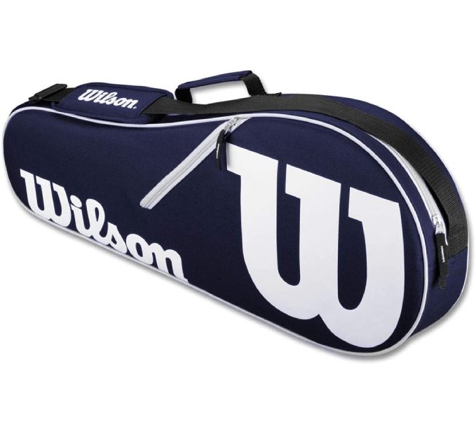 Wilson Federer Pro Staff XL Tennis Racquet and Navy Bag Bundle – Perfect for Beginner and Recreational Players Wilson Federer Pro Staff XL Tennis Racquet with Navy Bag Bundle, Lightweight Aluminum Frame, and Grip Size 4 3/8 for Recreational Players