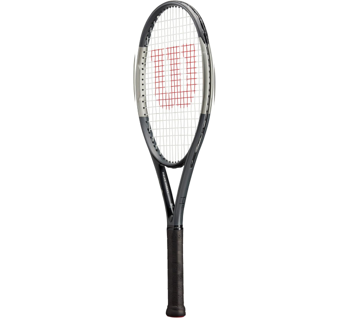 Shop the Wilson H6 103 Pre-Strung Tennis Racquet, ideal for beginners, at All Sports Outlet. Perfect for players seeking a balance of control and power. Wilson H6 103 Pre-Strung Tennis Racquet Beginner Friendly at All Sports Outlet