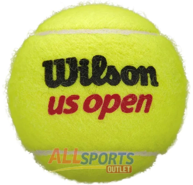 Wilson US Open Extra Duty Tennis Balls 4 Can Pack for Hard Court Play at All Sports Outlet