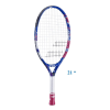 Wilson US Open Jr Tennis Racket for Kids Blue Green 21 Inch Lightweight and Durable
