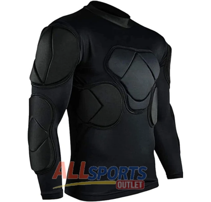 Men's Soccer Goalie Jersey with Padded Protection for Goalkeepers