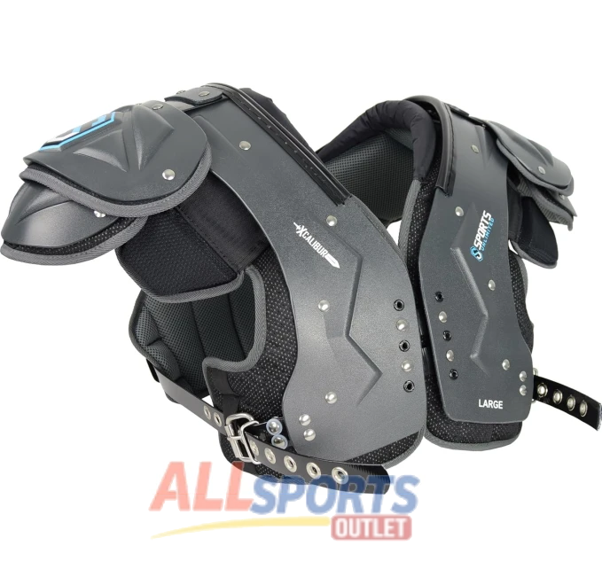 Sports Unlimited Xcalibur Football Shoulder Pads for Adult and High School Players