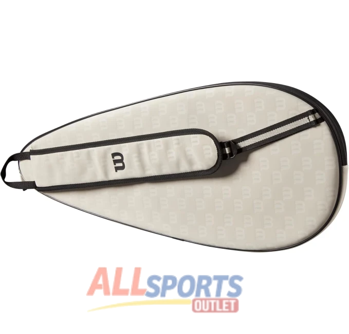WILSON Premium Tennis Racket Cover Cream for 1 Racket at All Sports Outlet