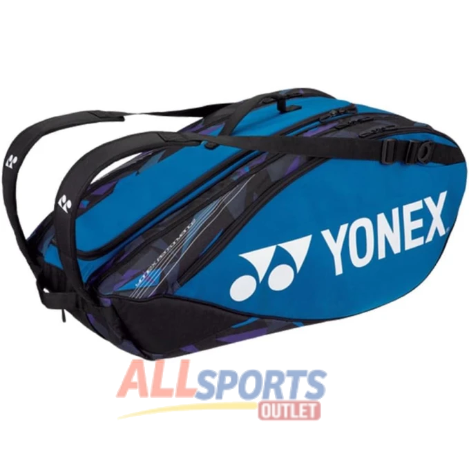 YONEX 92229 Fine Blue 9 Pack Tennis Racket Bag for Sports