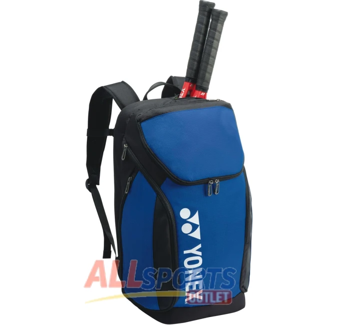 YONEX Large Backpack Tennis Bag Cobalt Blue Holds 2 Rackets