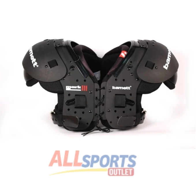 Barnett MARK I Football Shoulder Pad for Quarterback WR Protection