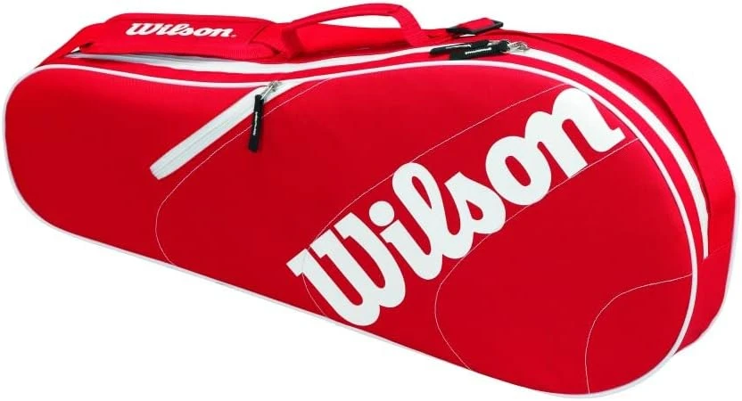 Wilson Advantage Tennis Bag for Players in Black White Red