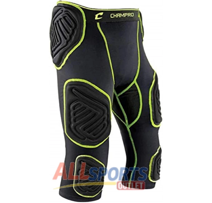 Champro Bull Rush 7 Pad Youth Football Girdle Integrated Protection
