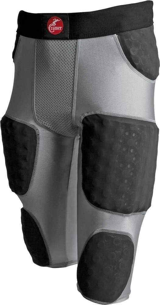 Cramer Football Girdle with Thigh Hip and Tailbone Pads Available at All Sports Outlet Cramer Football Girdle with Thigh Hip Tailbone Pads for Protection