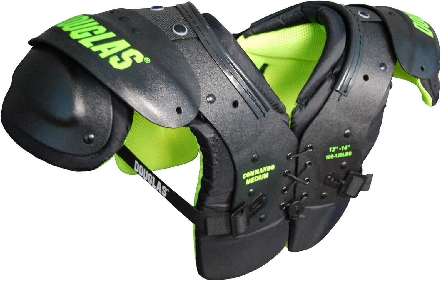 Douglas Commando Youth Football Shoulder Pads Available at All Sports Outlet Douglas Commando Youth Football Shoulder Pads for Protection and Comfort