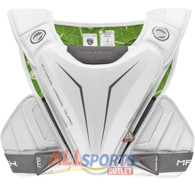 Maverick M5 EKG Speed Lacrosse Shoulder Pads for Men and Women