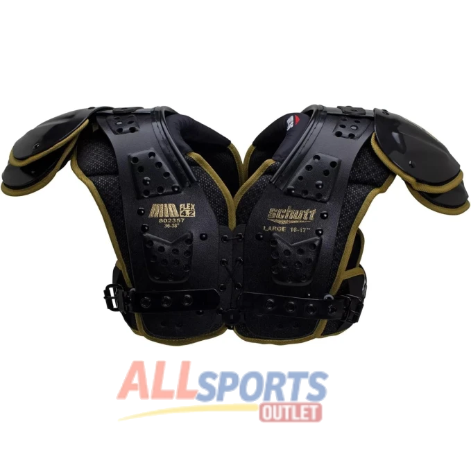 Schutt Mid Flex Youth Football Shoulder Pads for Protection
