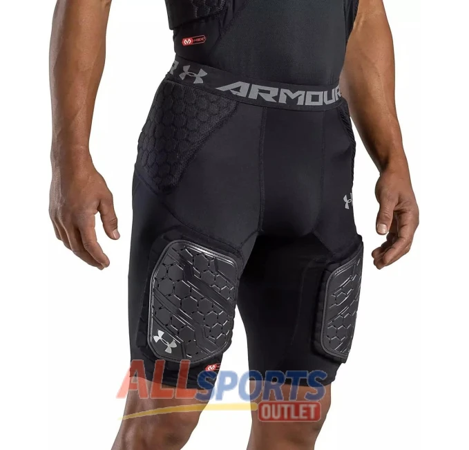 Under Armour Gameday Pro 5-Pad Football Compression Girdle for Adults