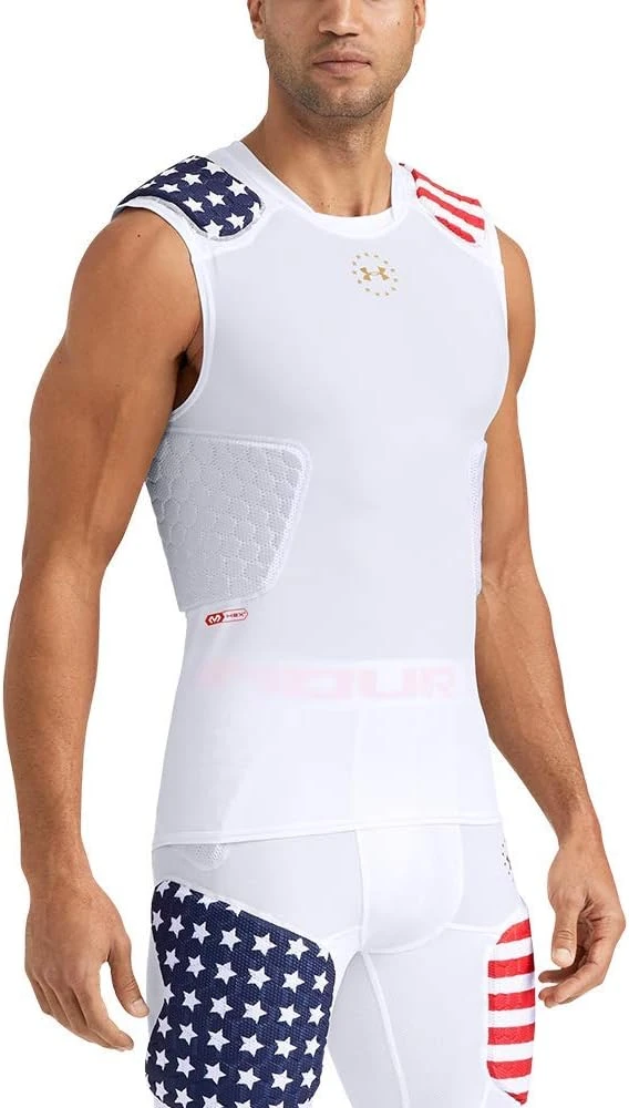 Under Armour Gameday Pro 5-Pad Football Compression Top for Men and Youth