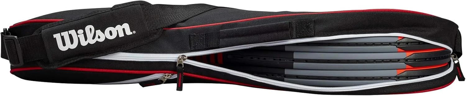 Wilson Advantage Tennis Bag for Players in Black White Red