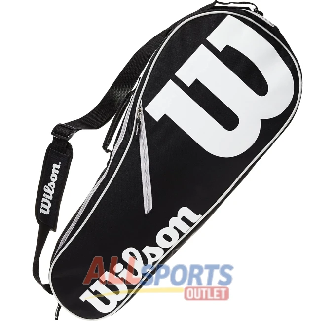 Wilson Advantage Tennis Bag Series for All Players in Black White Red