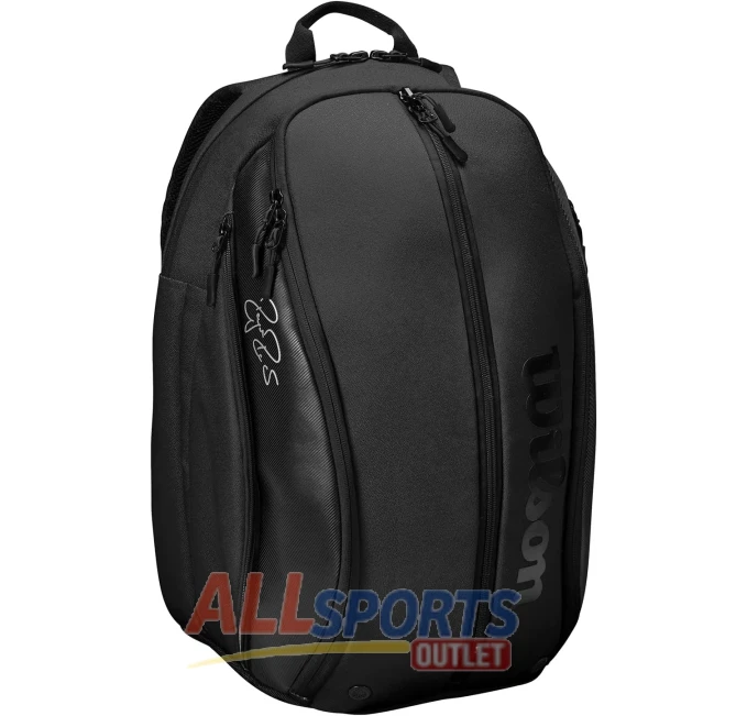 Wilson RF DNA Tennis Racket Bag Red and Black Durable Storage