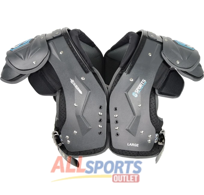 Xcalibur Football Shoulder Pads by Sports Unlimited for Men and High School Players