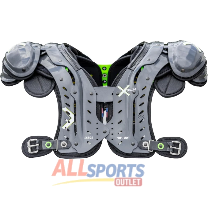 XTECH X2 Football Shoulder Pads for Men and High School Players