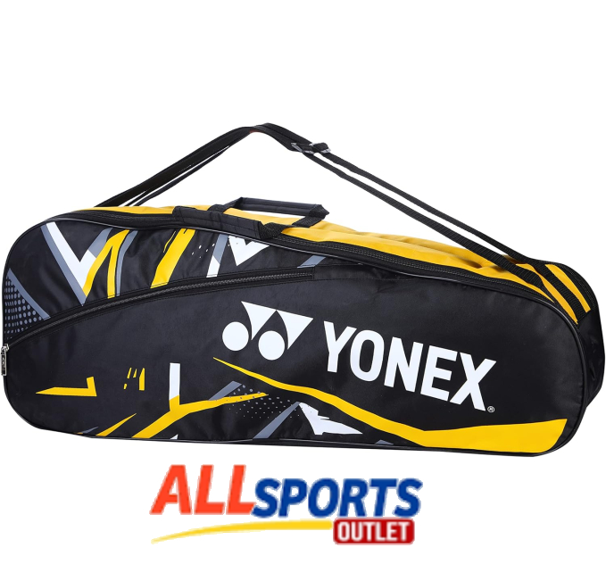 YONEX Badminton Bag SUNR 2215 Black Yellow for Racket and Gear