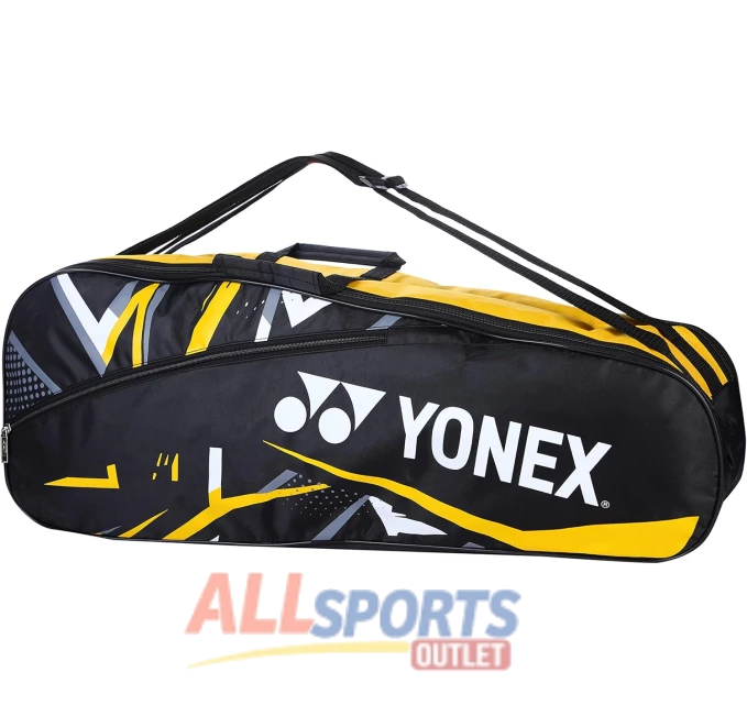 YONEX Badminton Bag SUNR 2215 Black Yellow for Racket and Gear