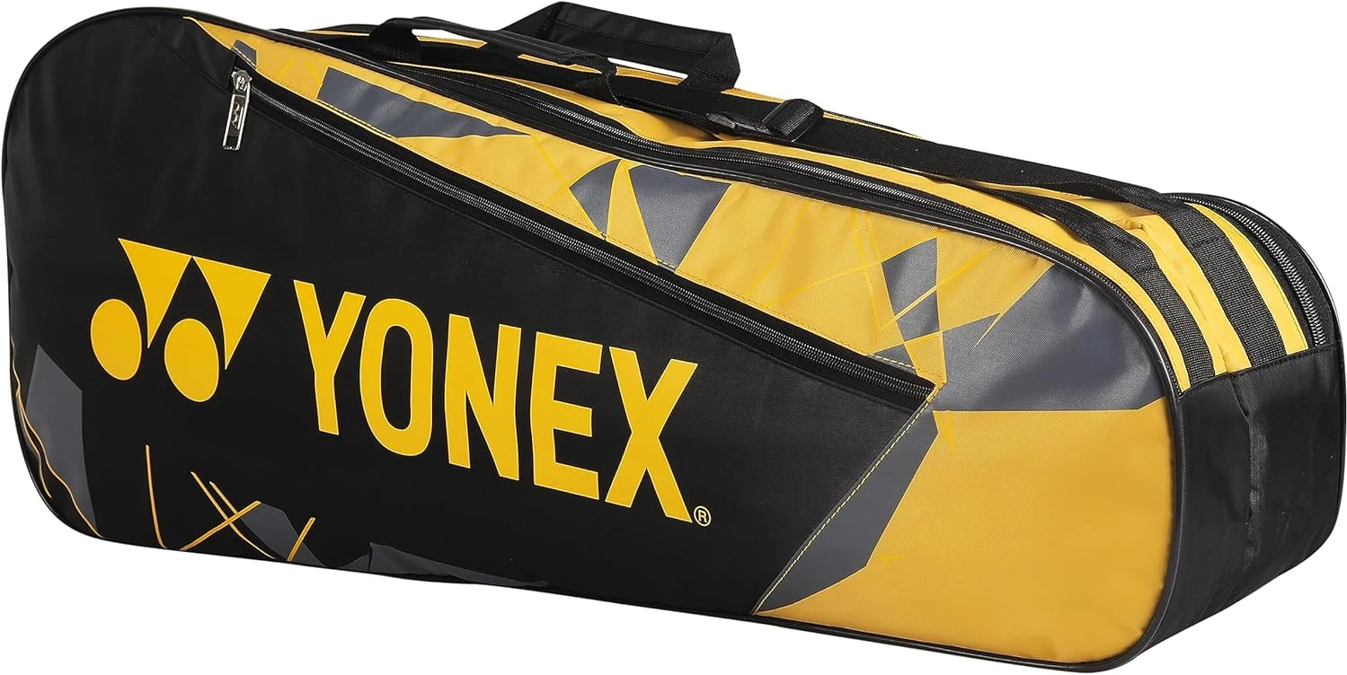 YONEX Badminton KITBAG SUNR 23015 Black Yellow Sports Bag for Players