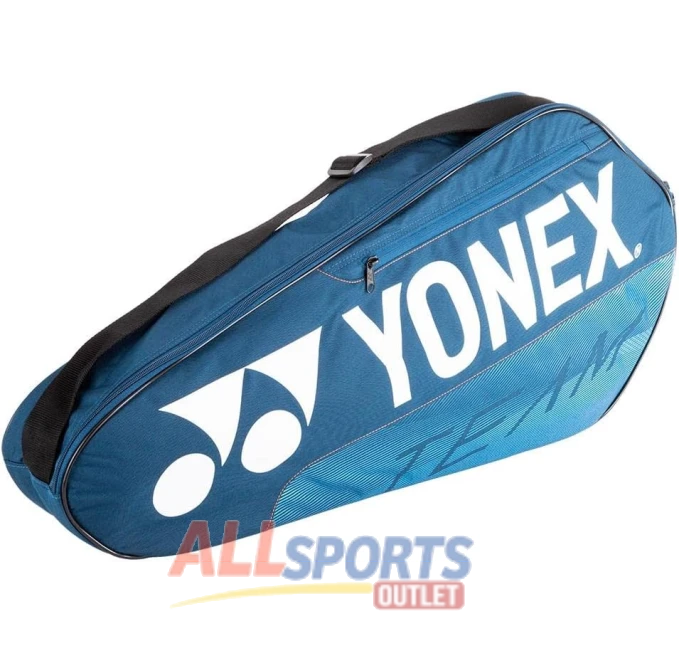 YONEX Team 3 Pack Tennis Bag Deep Blue for Racquets and Gear