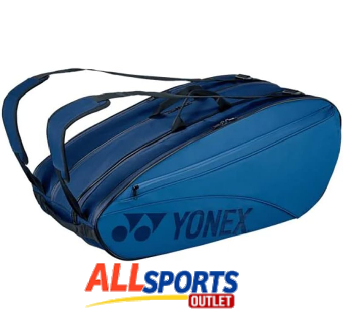 YONEX Team 9 Pack Racquet Bag Sky Blue for Tennis Gear Storage