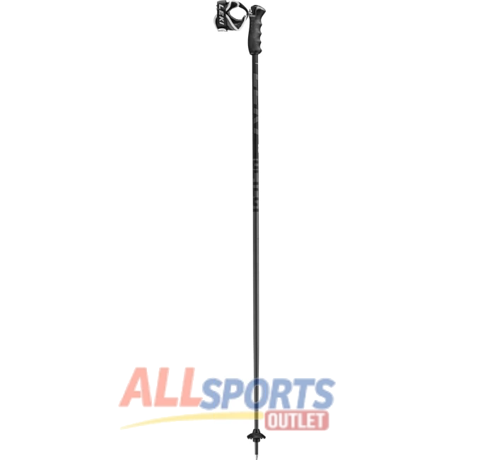 LEKI Detect S Ski Poles 125cm Black Pair All Sports Outlet