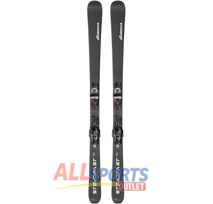 Nordica Steadfast 80 CA Skis with TP2 Bindings Available at All Sports Outlet