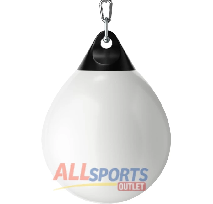 GYMAX Punching Bag All Sports Outlet Water Aqua Bag Folding Heavy Duty Boxing Bag for Home Gym Boxing Training Equipment for Adults White 110LBS