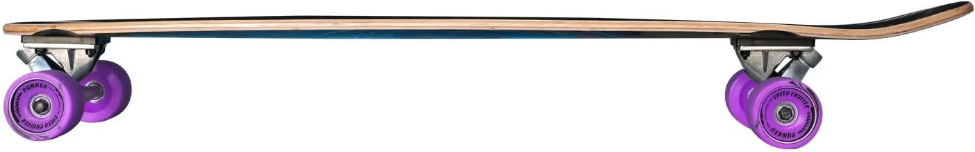 In The Pines Natural Kicktail Longboard Complete Skateboard All Sports Outlet - Image 3