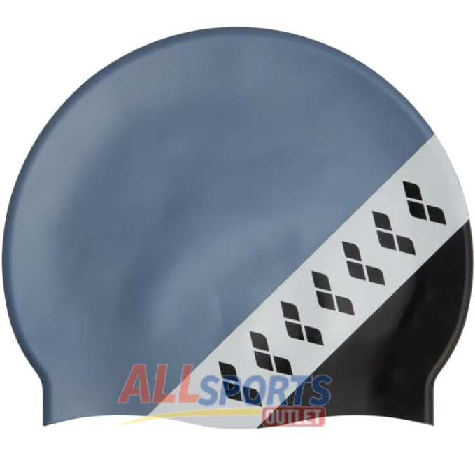 Arena Icons Team Stripe Silicone Swim Cap All Sports Outlet