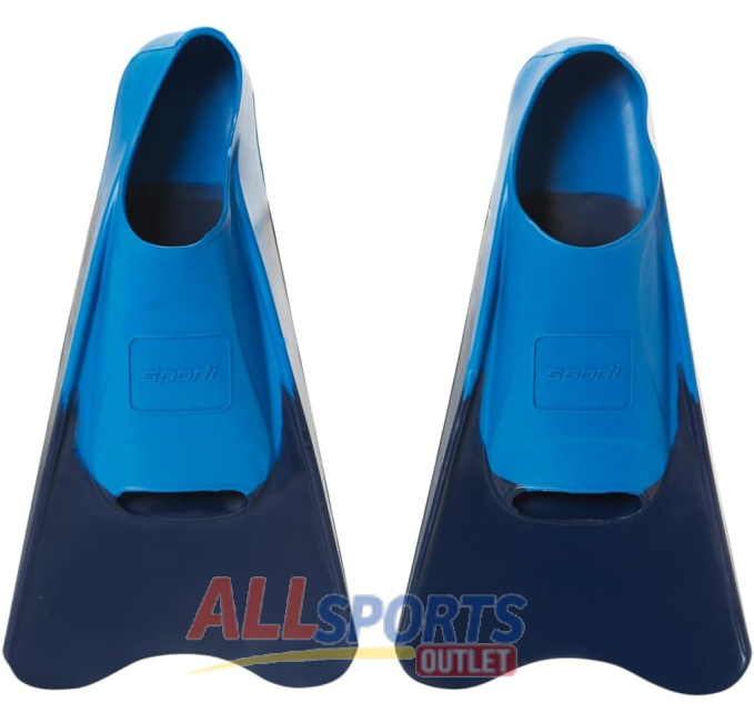 Sporti Essential Training Swim Fins NavyBlue Youth 4-5 W 6 All Sports Outlet