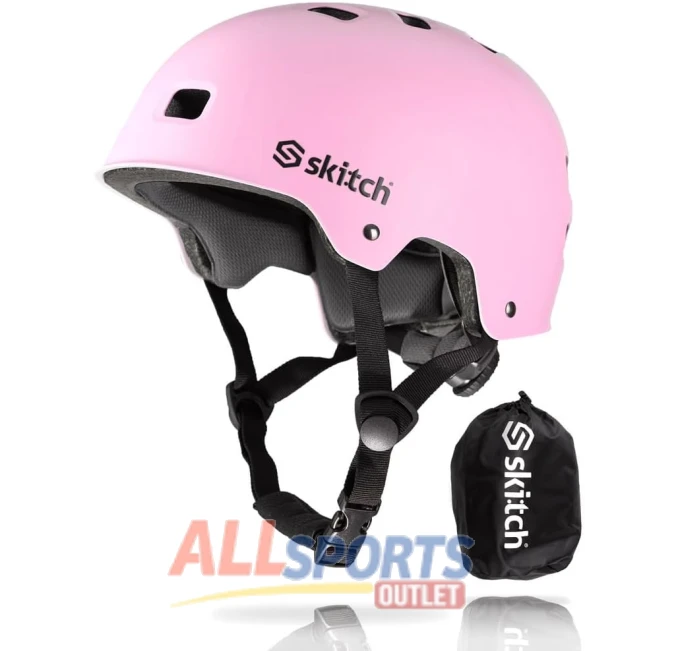 SKITCH Skateboard Helmet for Kids Teens Protective Gear All Sports Outlet