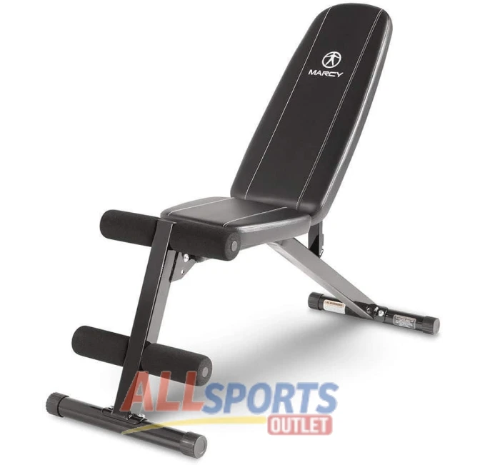Marcy Multi-Position Utility Bench for Strength Training All Sports Outlet