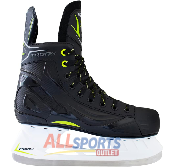 TronX Stryker 2.0 Senior Men Teen Kids Ice Hockey Skates All Sports Outlet