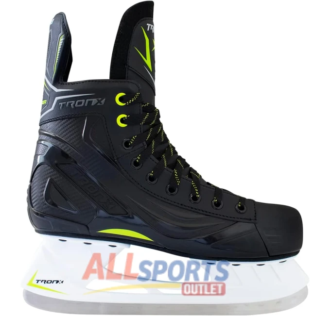TronX Stryker 2.0 Senior Men Teen Kids Ice Hockey Skates All Sports Outlet
