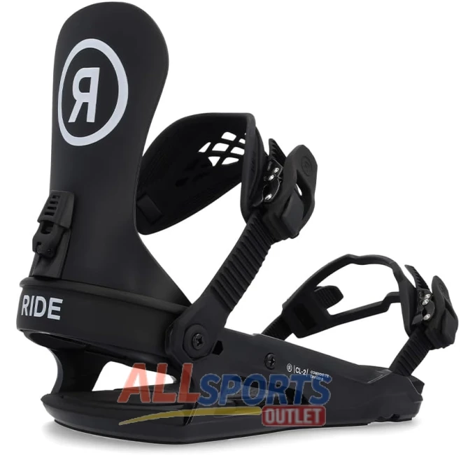 Ride CL-2 Women's Snowboard Bindings All Sports Outlet Black M