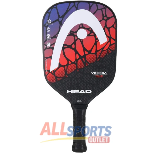 HEAD Graphite Pickleball Paddle All Sports Outlet Comfort Grip