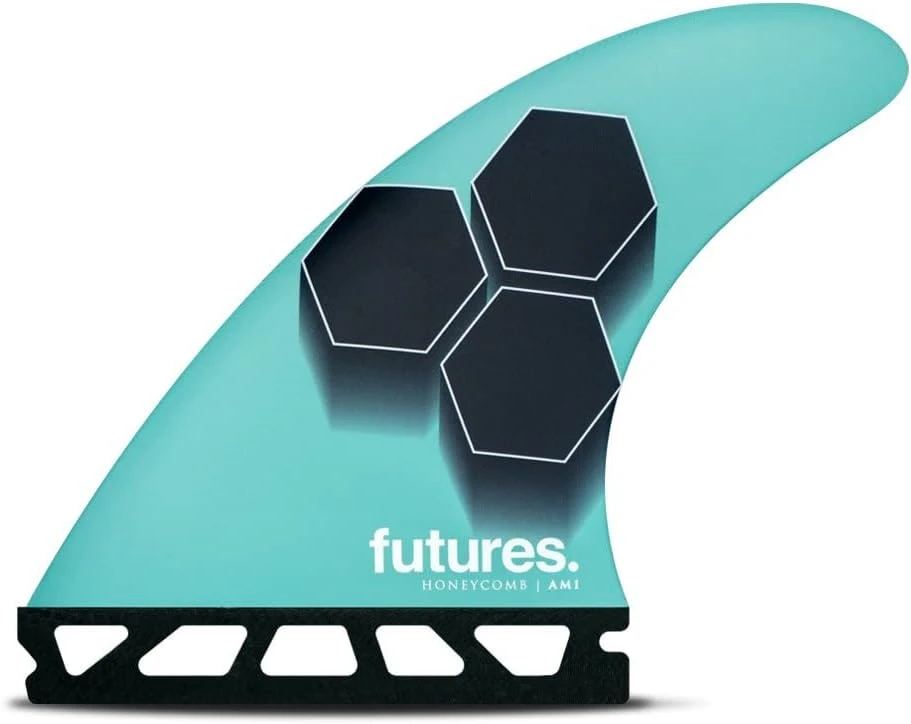 Future Fins AM1 Hexcore Teal Navy Surfboard Thruster All Sports Outlet